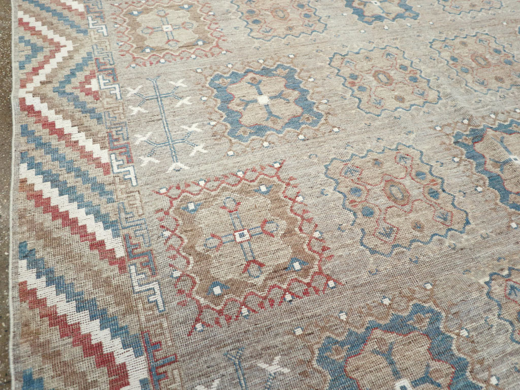 Modern East Turkestan Khotan Small Room Size Carpet, No.32205 - Gsblank