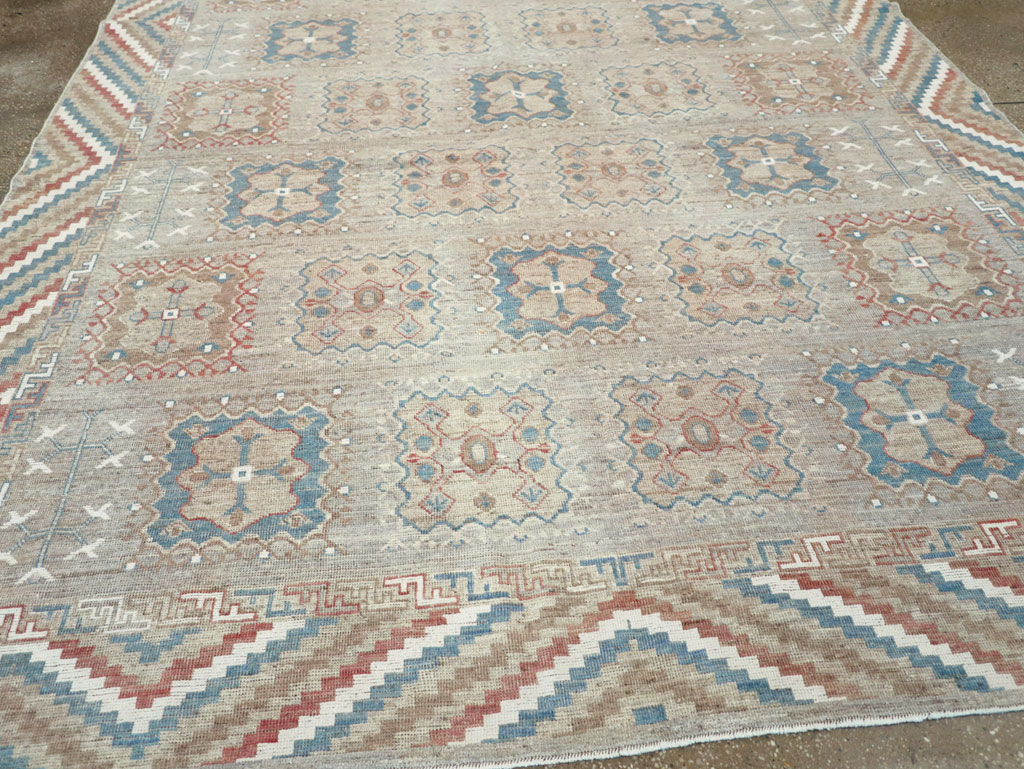 Modern East Turkestan Khotan Small Room Size Carpet, No.32205 - Gsblank