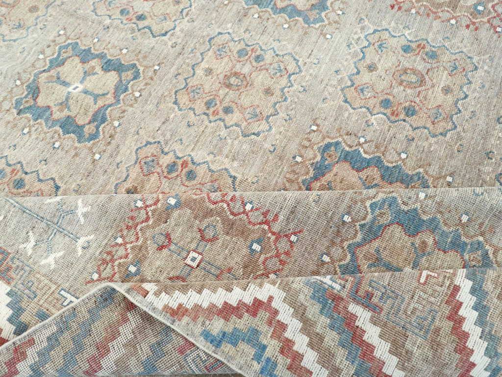 Modern East Turkestan Khotan Small Room Size Carpet, No.32205 - Gsblank