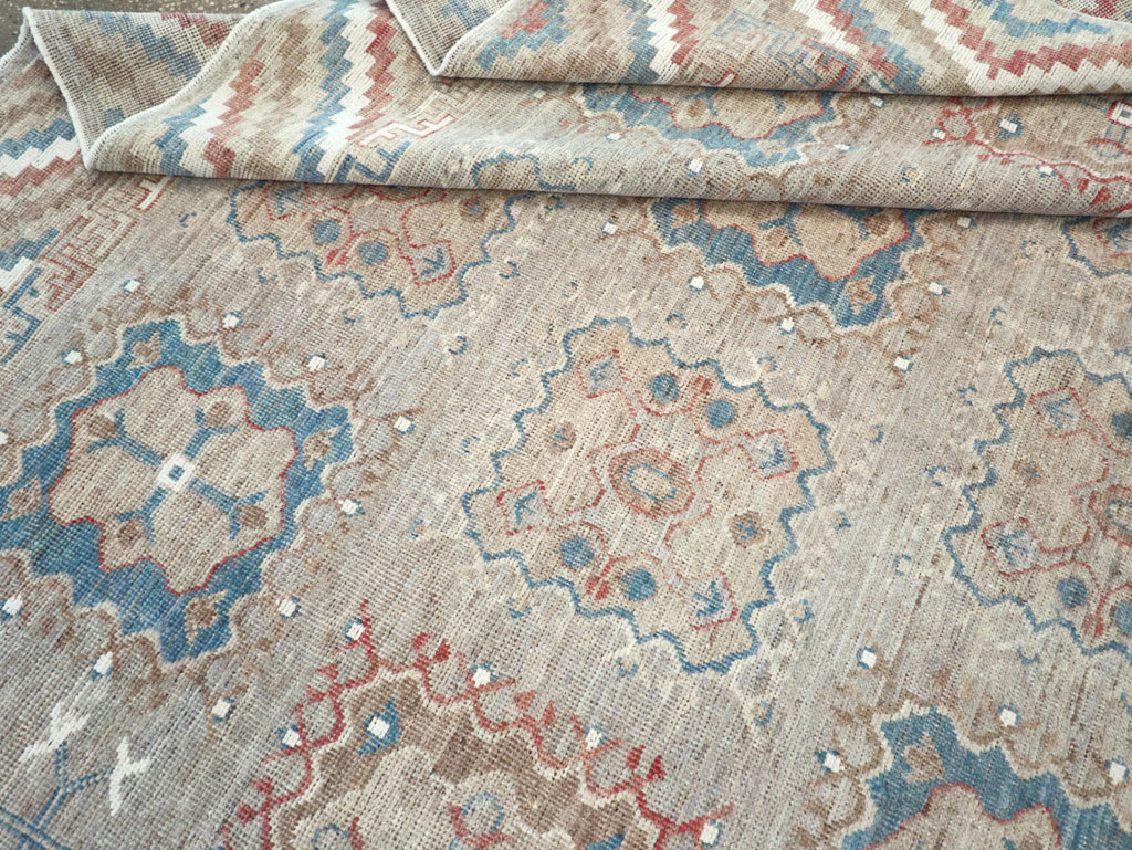 Modern East Turkestan Khotan Small Room Size Carpet, No.32205 - Gsblank