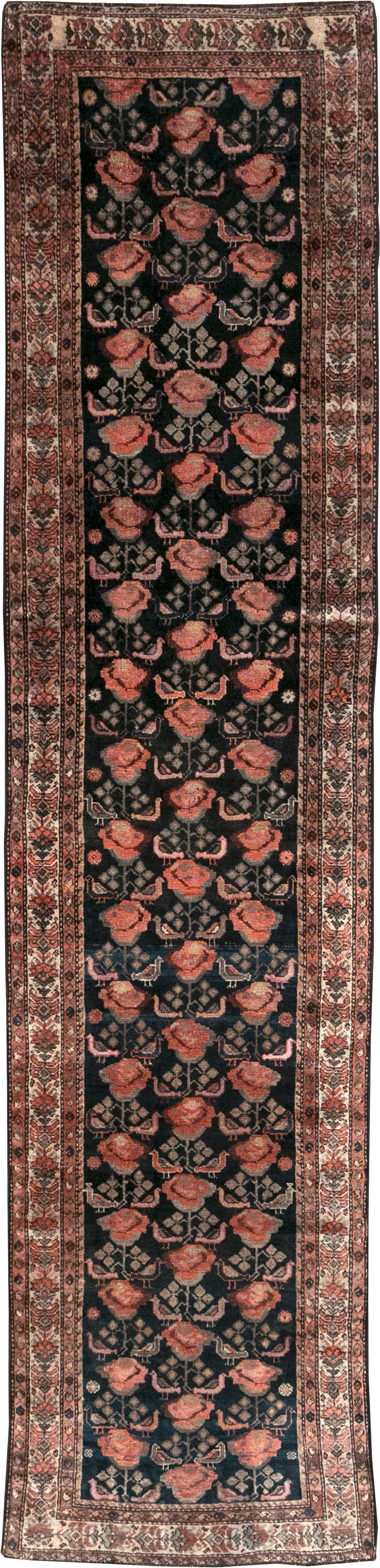 Antique Persian Kurdish Runner, No.32210 - Gsblank