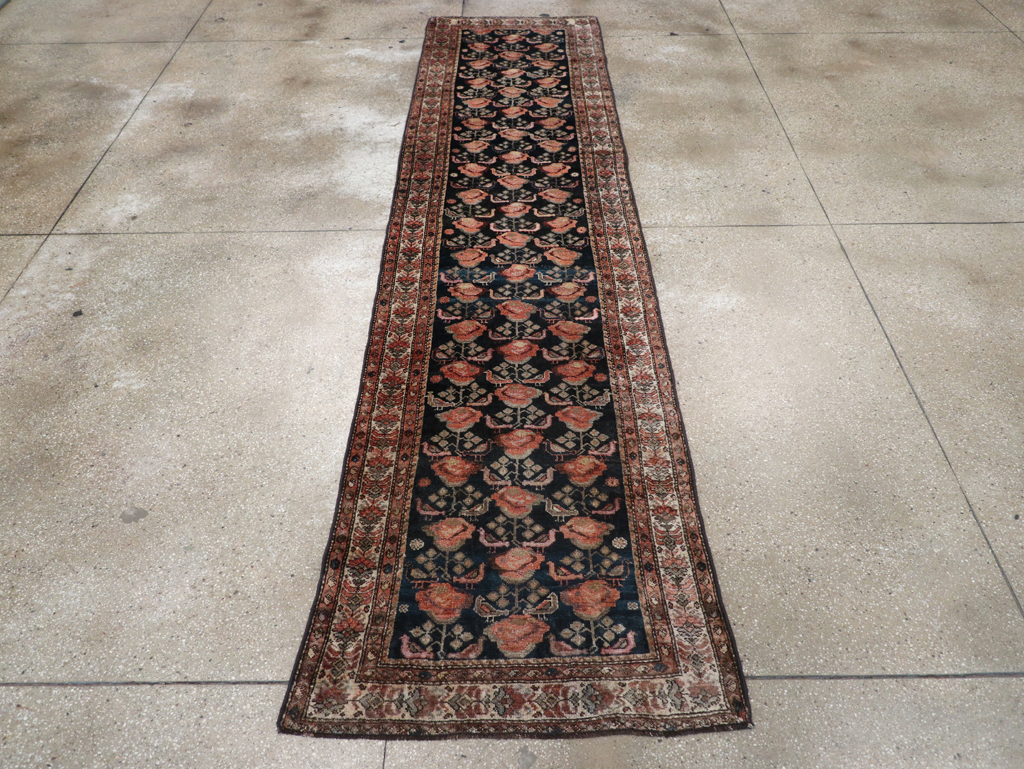 Antique Persian Kurdish Runner, No.32210 - Gsblank