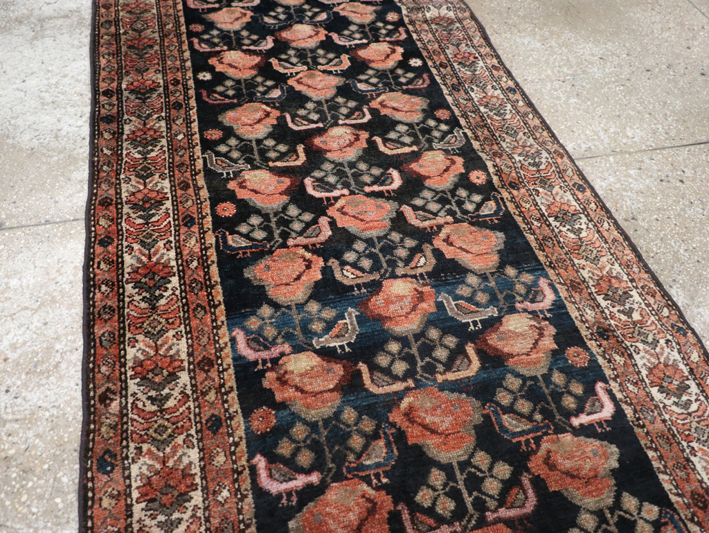 Antique Persian Kurdish Runner, No.32210 - Gsblank