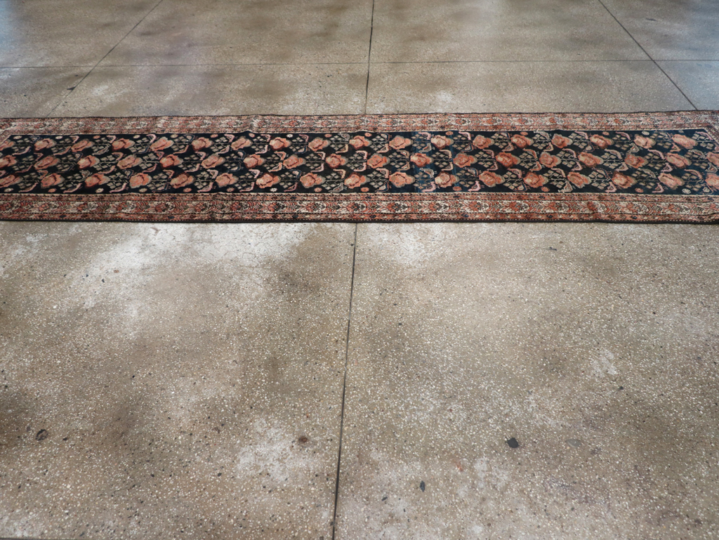 Antique Persian Kurdish Runner, No.32210 - Gsblank