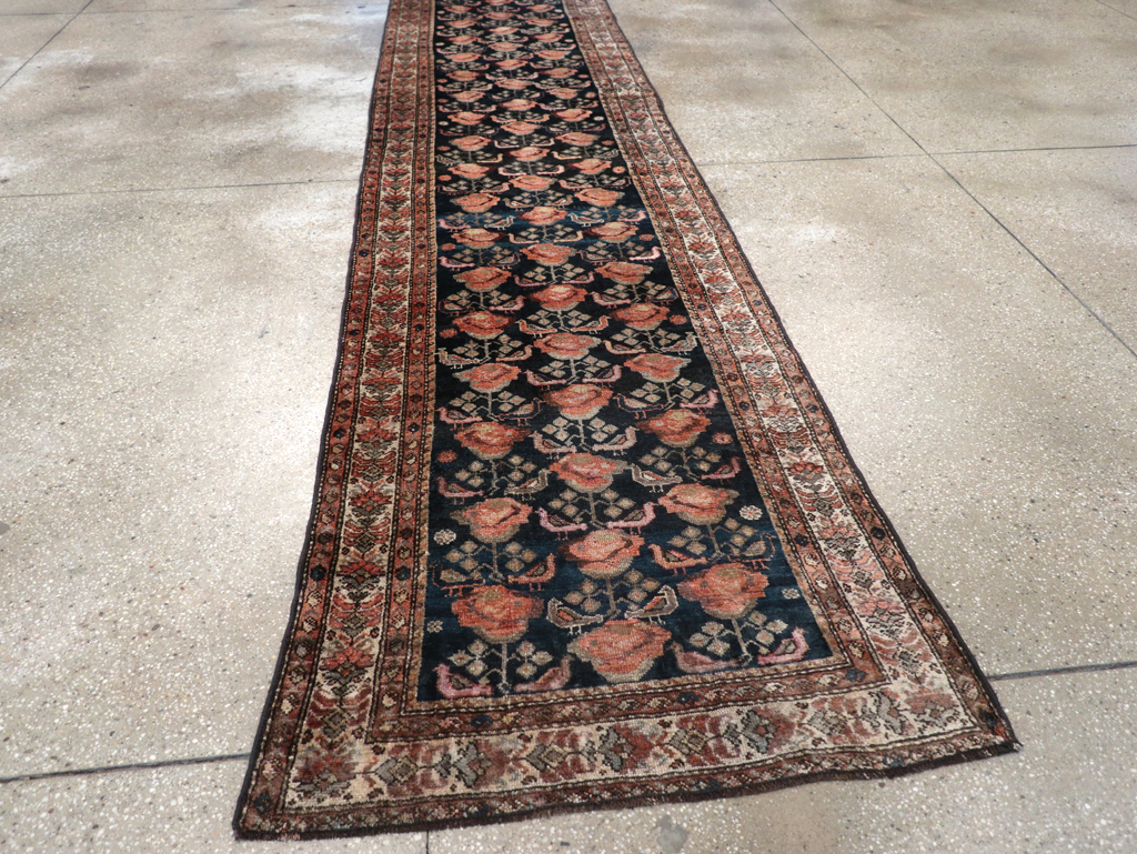 Antique Persian Kurdish Runner, No.32210 - Gsblank
