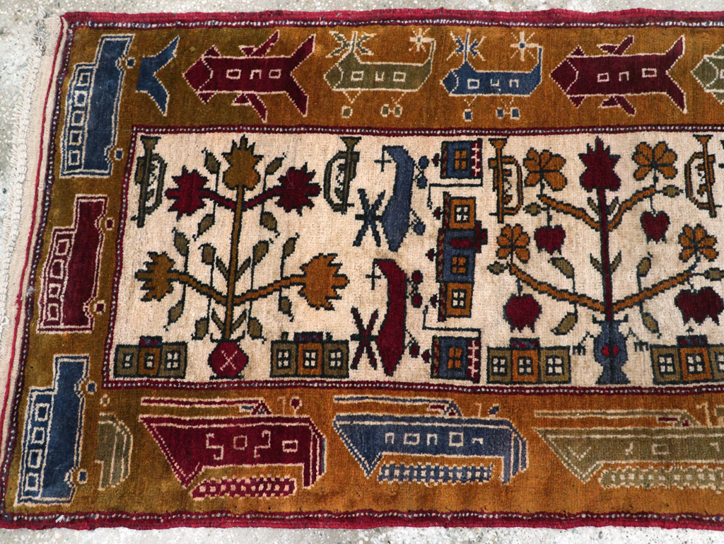 Vintage Afghan War Rug, No.32212 - Gsblank