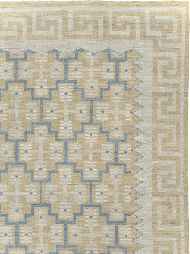 Modern East Turkestan Khotan Large Room Size Carpet, No.32217 - Gsblank