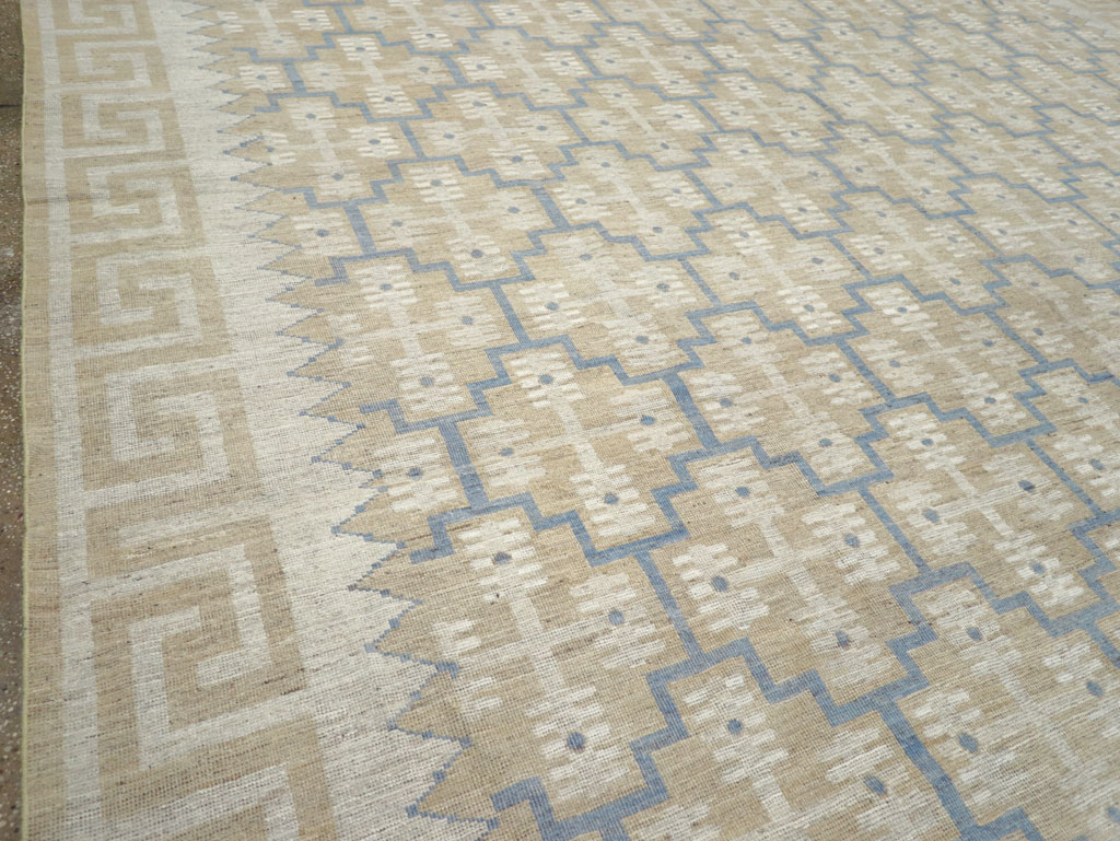 Modern East Turkestan Khotan Large Room Size Carpet, No.32217 - Gsblank