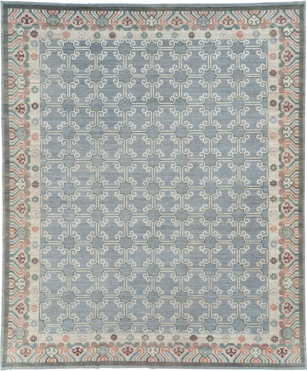 Modern East Turkestan Khotan Large Room Size Carpet, No.32219 - Gsblank