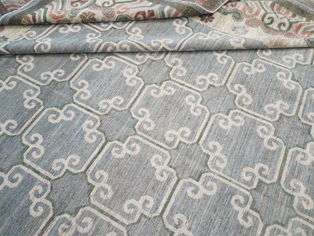 Modern East Turkestan Khotan Large Room Size Carpet, No.32219 - Gsblank