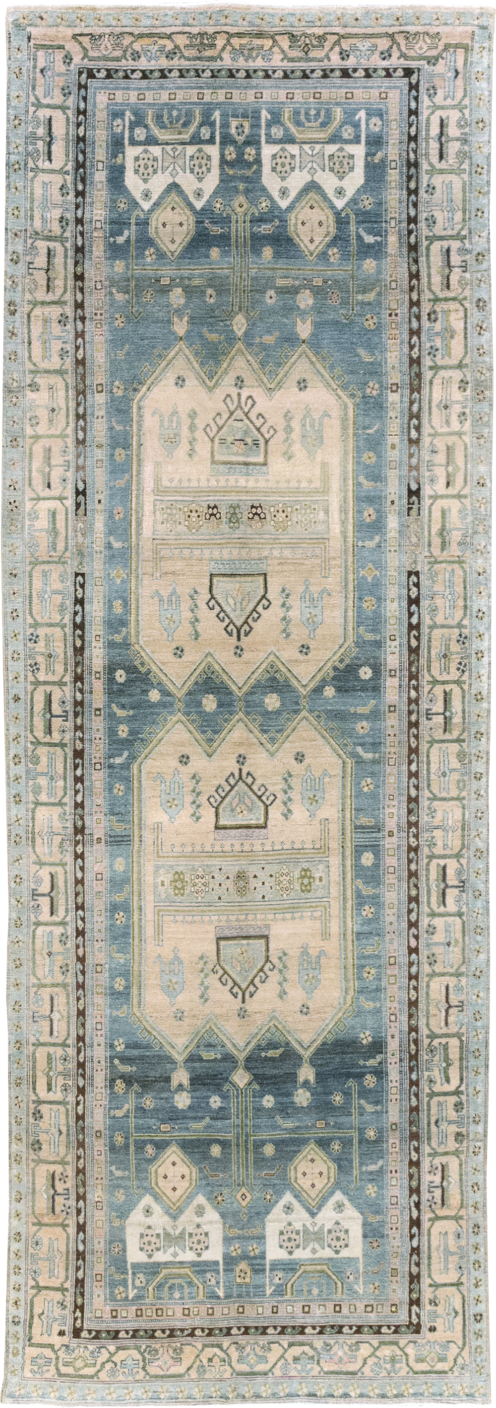 Vintage Persian Kurd Runner, No.32228 - Gsblank