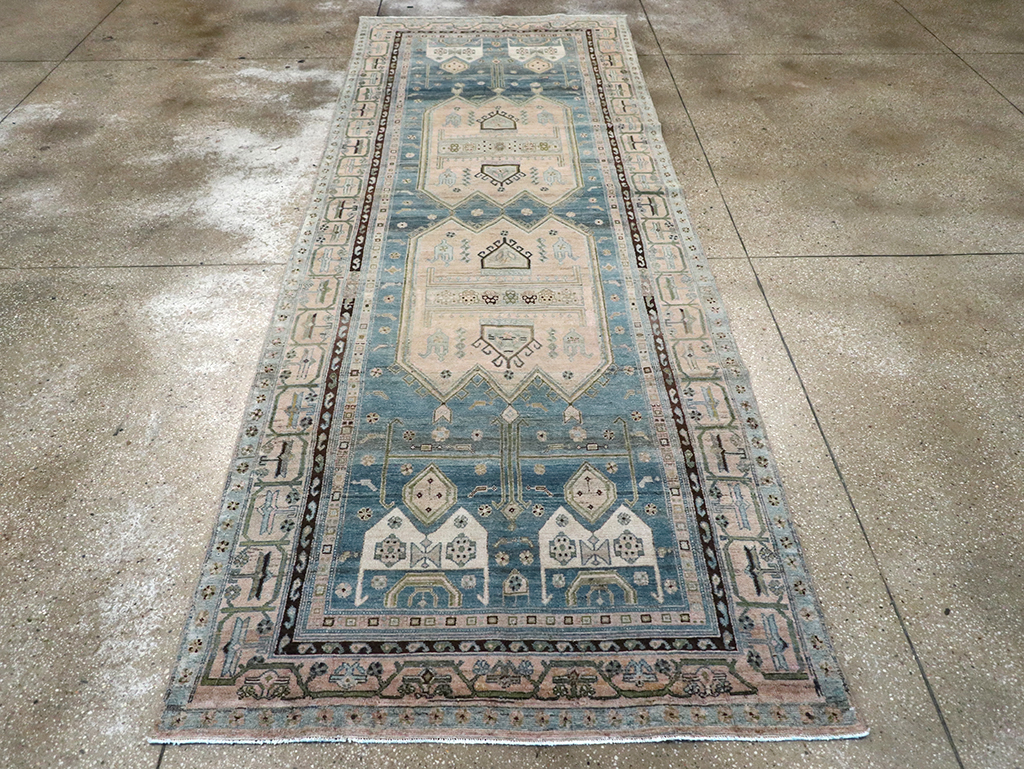 Vintage Persian Kurd Runner, No.32228 - Gsblank