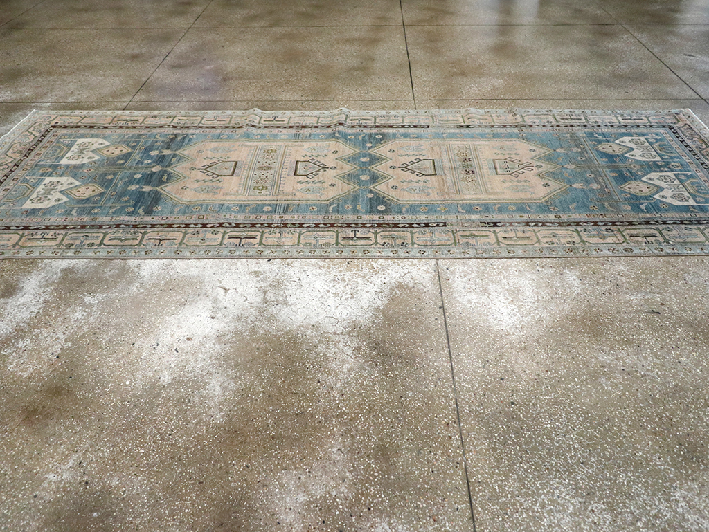 Vintage Persian Kurd Runner, No.32228 - Gsblank