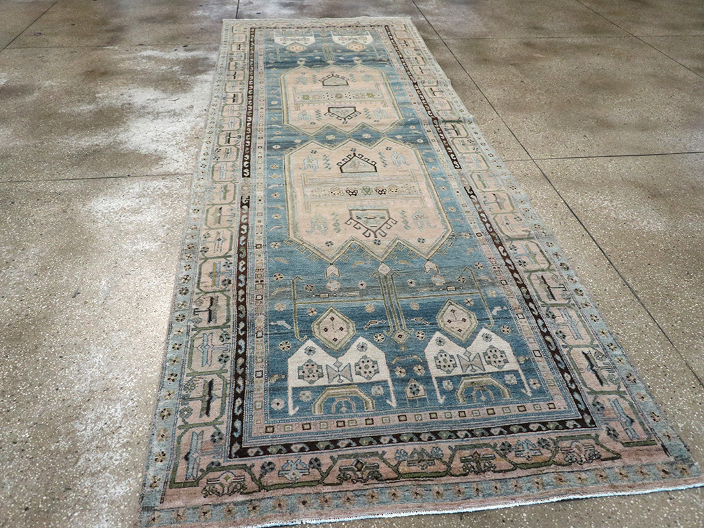 Vintage Persian Kurd Runner, No.32228 - Gsblank