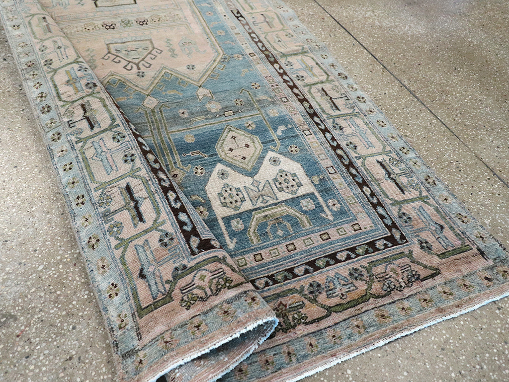 Vintage Persian Kurd Runner, No.32228 - Gsblank