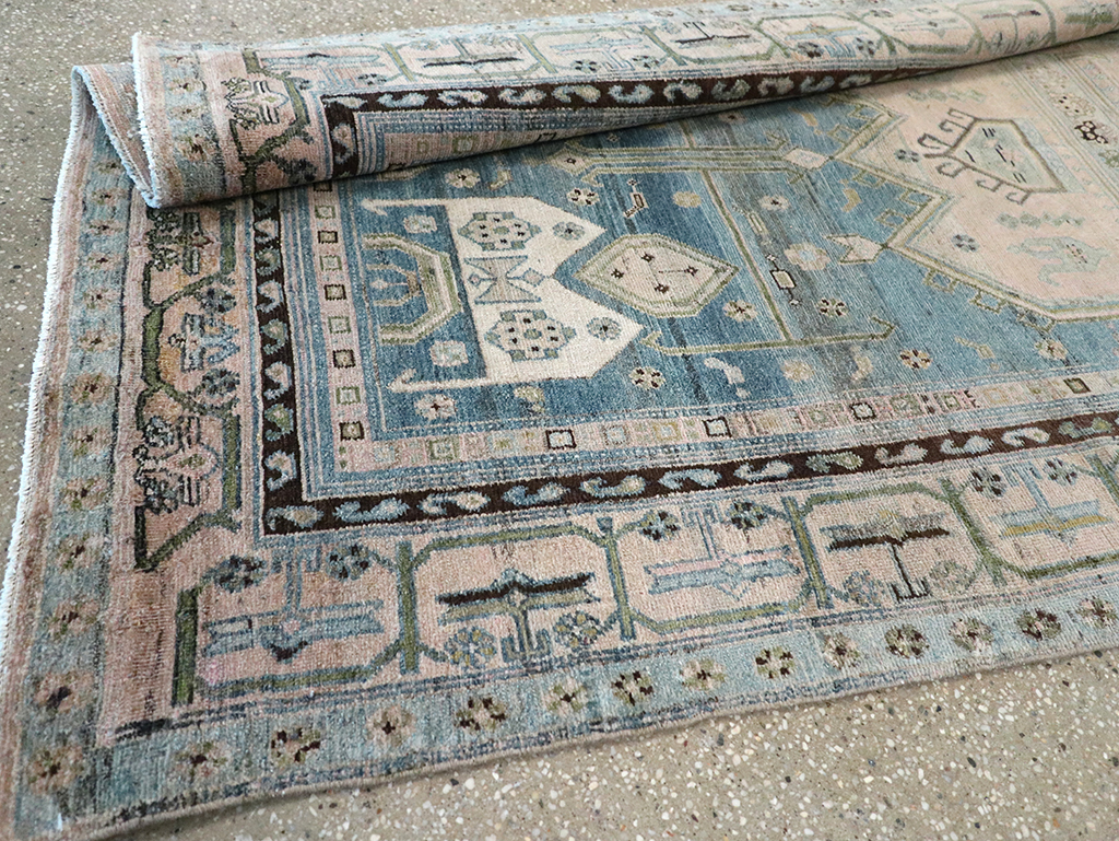 Vintage Persian Kurd Runner, No.32228 - Gsblank