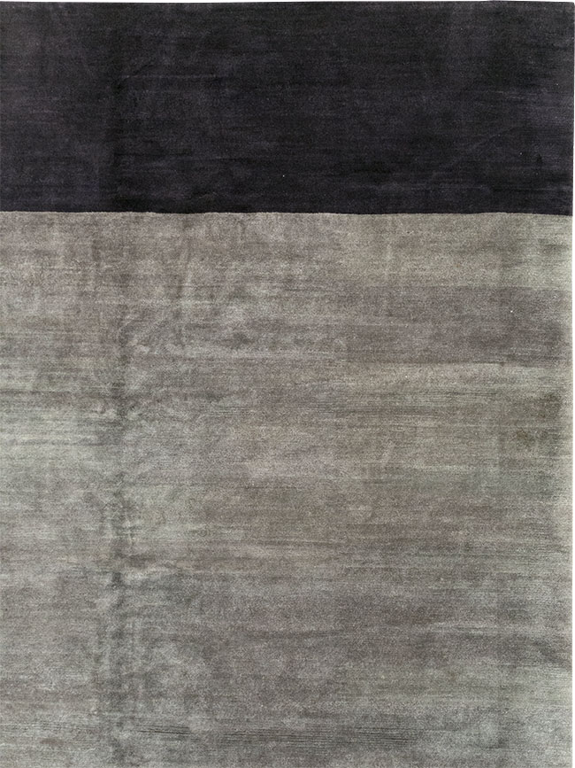 Modern Tibetan Art Deco Style Large Square Carpet, No.32241 - Gsblank