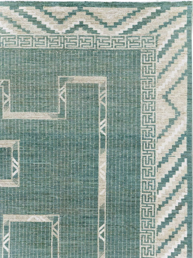 African Tuareg Inspired Modern East Turkestan Khotan Carpet, No.32252 - Gsblank
