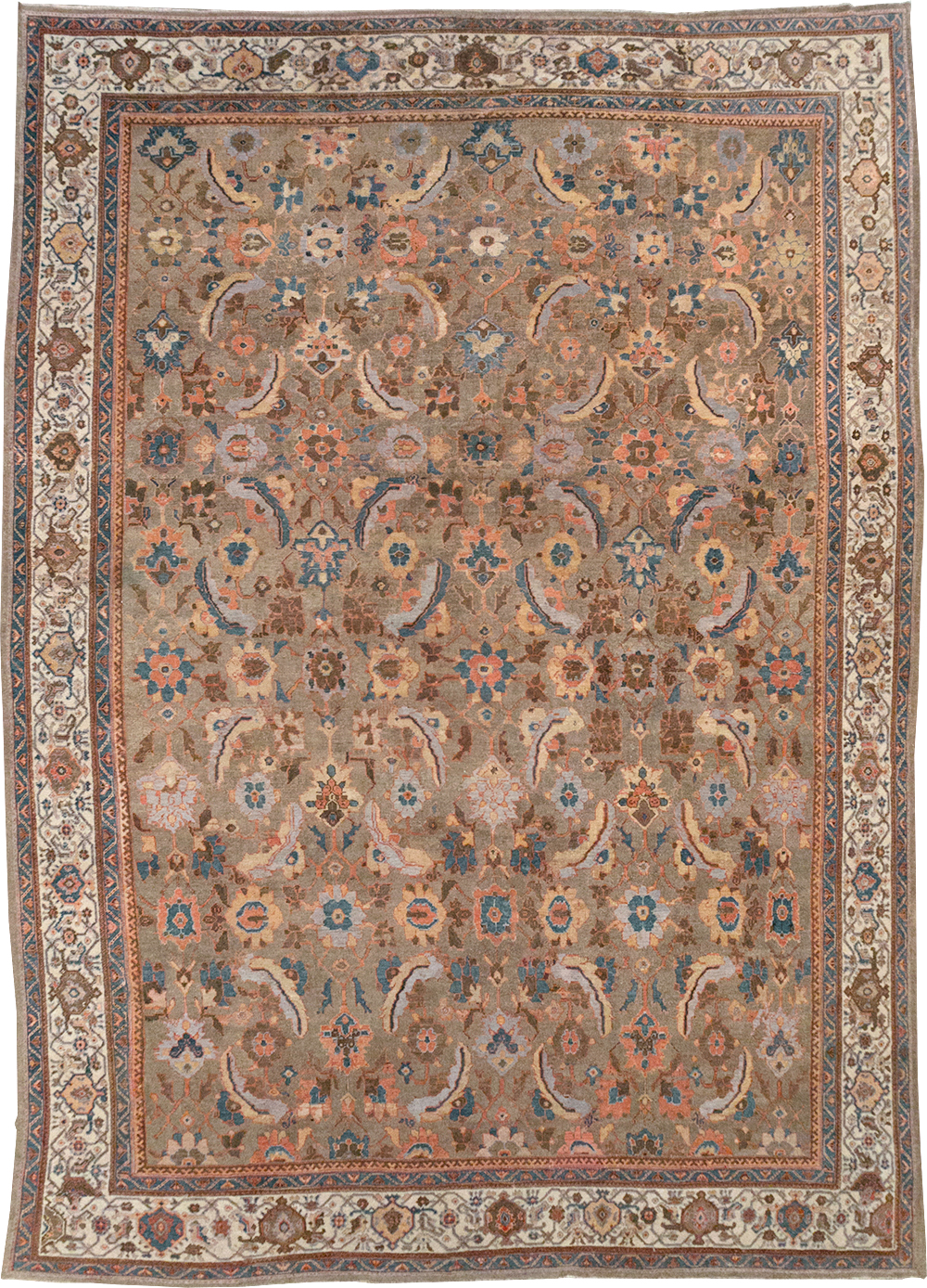 Antique Persian Mahal Carpet, No.32253 - Gsblank