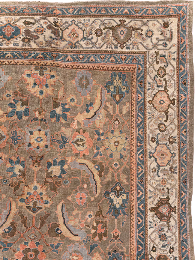 Antique Persian Mahal Carpet, No.32253 - Gsblank