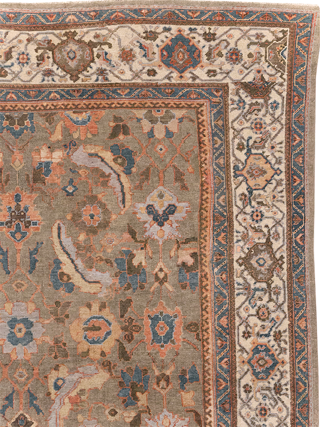 Antique Persian Mahal Carpet, No.32253 - Gsblank