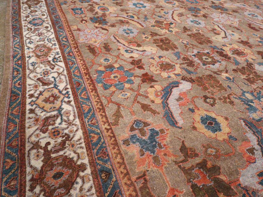 Antique Persian Mahal Carpet, No.32253 - Gsblank