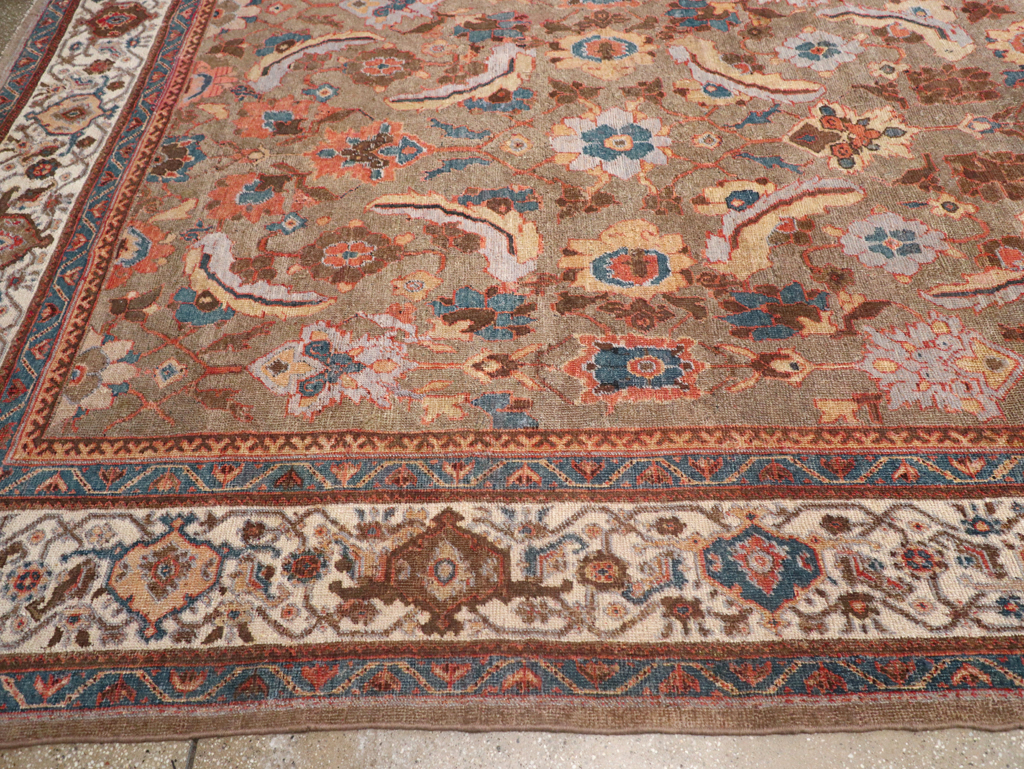 Antique Persian Mahal Carpet, No.32253 - Gsblank