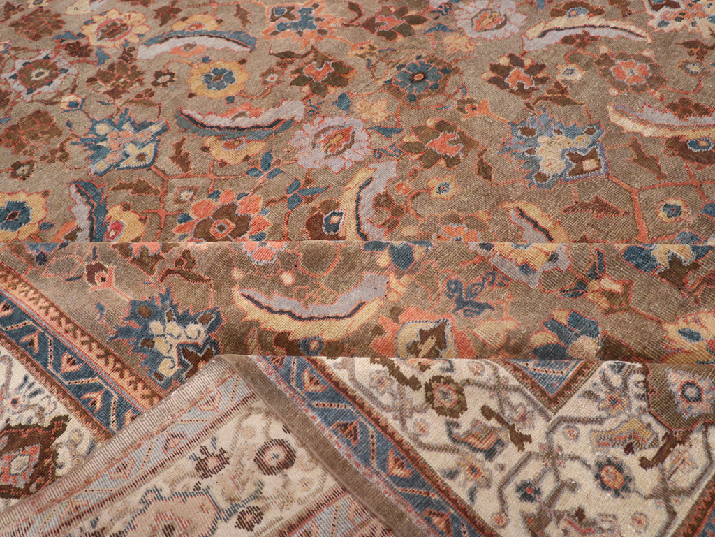 Antique Persian Mahal Carpet, No.32253 - Gsblank