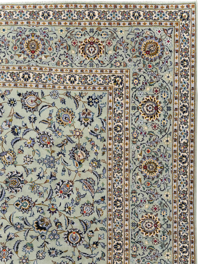 Traditional Persian Kashan Large Carpet, No.32255 - Gsblank