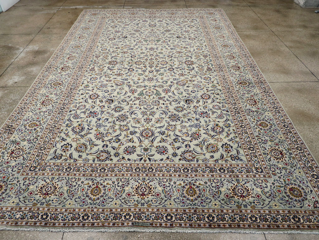 Traditional Persian Kashan Large Carpet, No.32255 - Gsblank