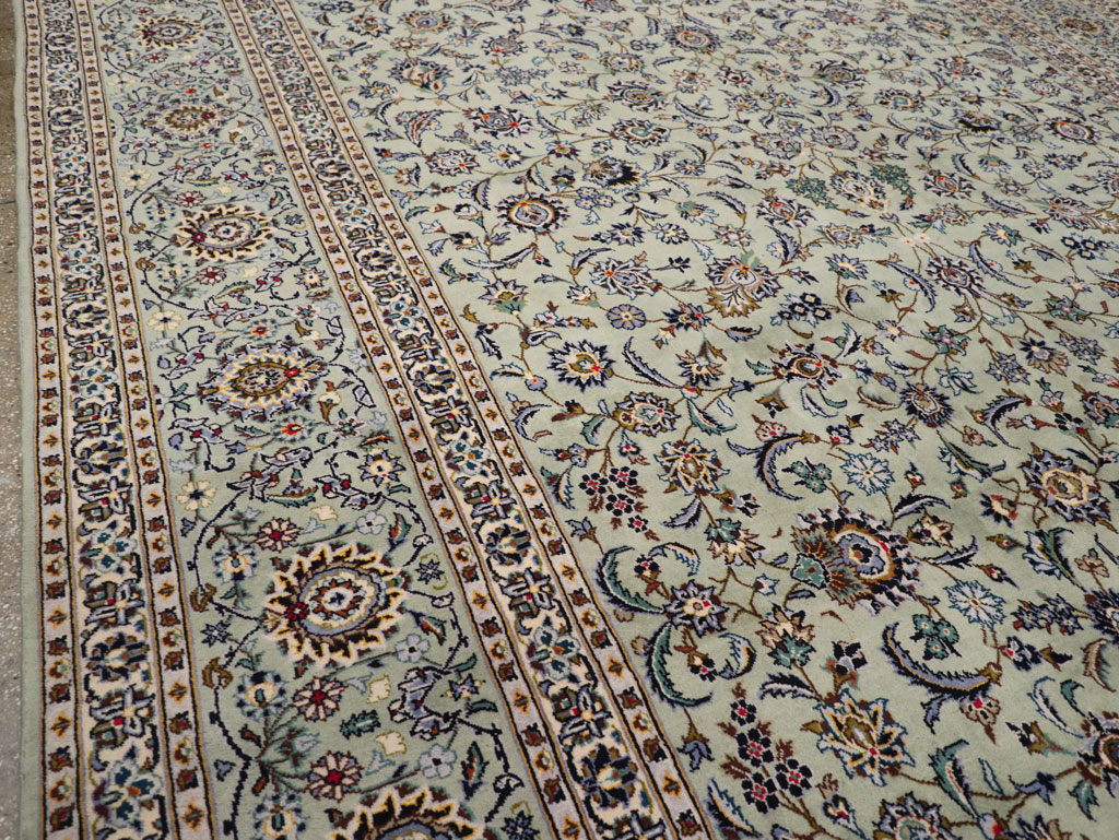 Traditional Persian Kashan Large Carpet, No.32255 - Gsblank