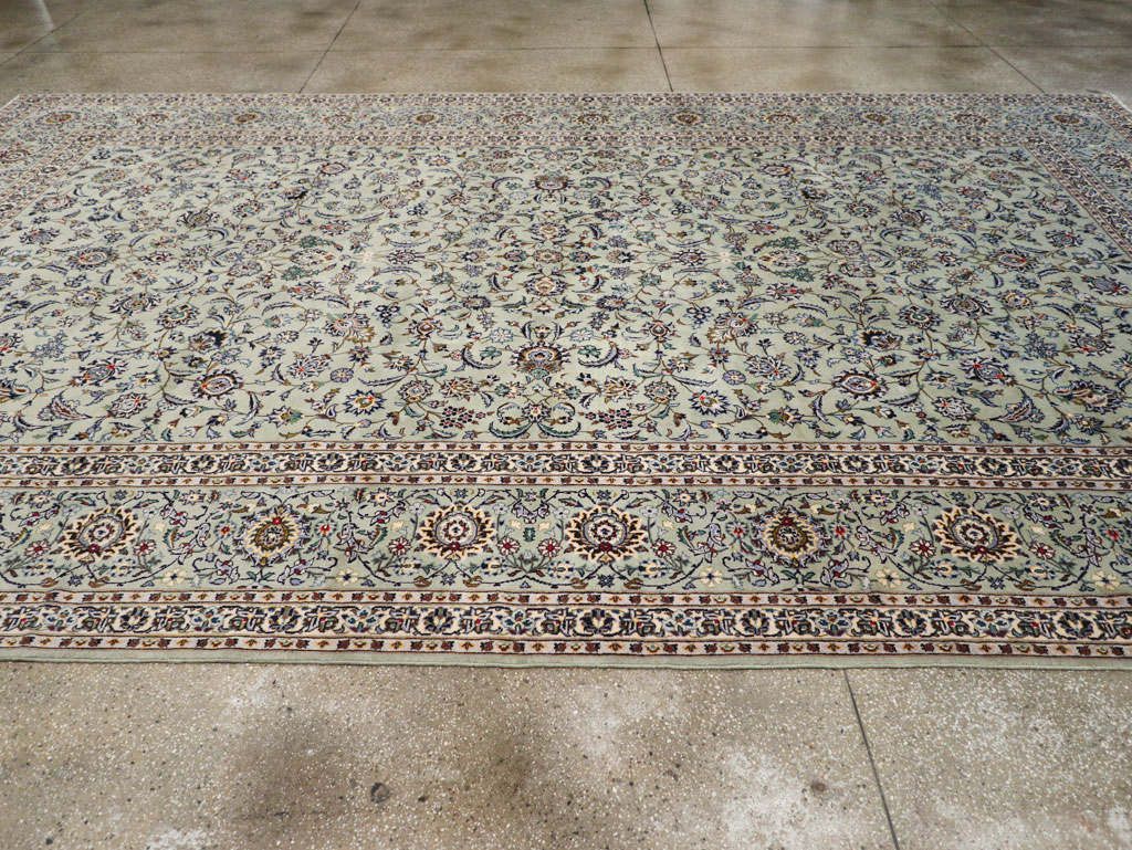 Traditional Persian Kashan Large Carpet, No.32255 - Gsblank