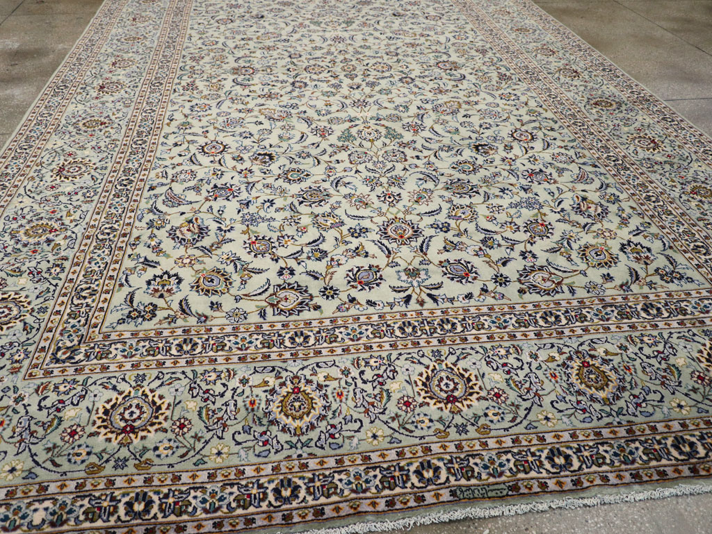Traditional Persian Kashan Large Carpet, No.32255 - Gsblank