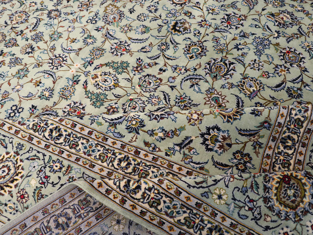 Traditional Persian Kashan Large Carpet, No.32255 - Gsblank