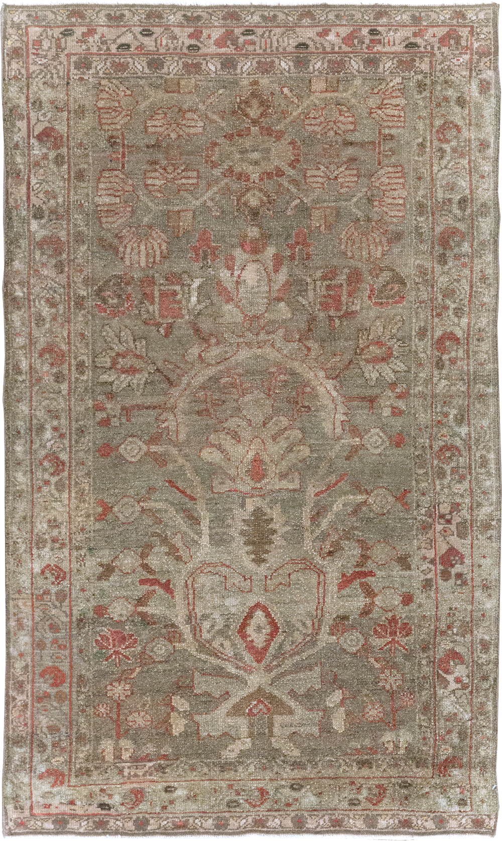 Vintage Persian Malayer Rug, No.32263 - Gsblank