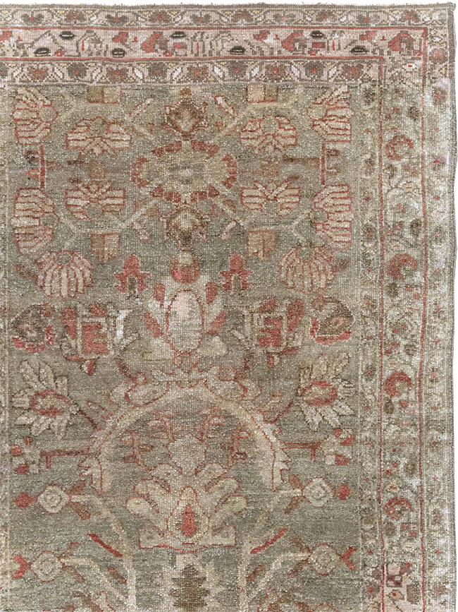 Vintage Persian Malayer Rug, No.32263 - Gsblank