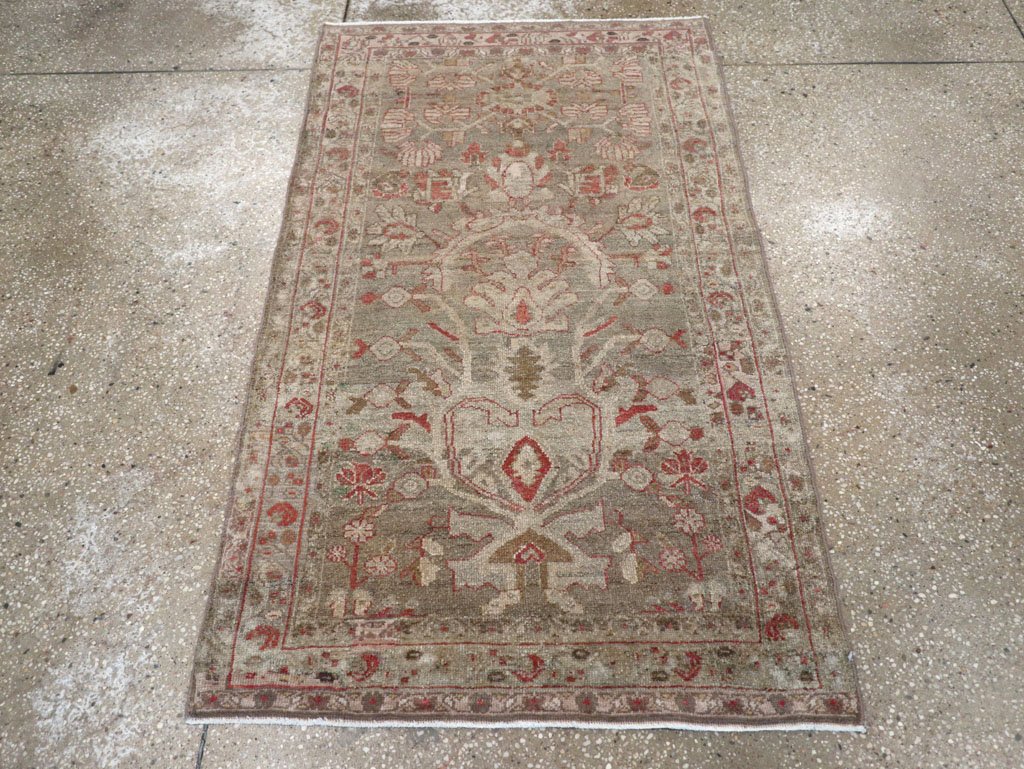 Vintage Persian Malayer Rug, No.32263 - Gsblank