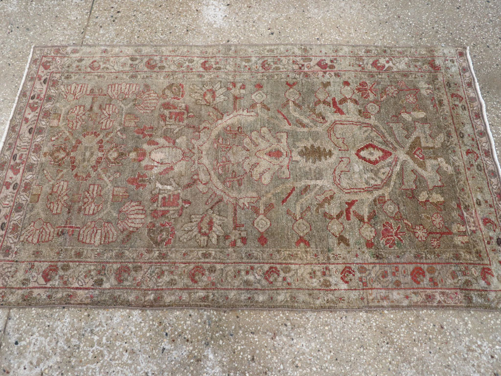 Vintage Persian Malayer Rug, No.32263 - Gsblank