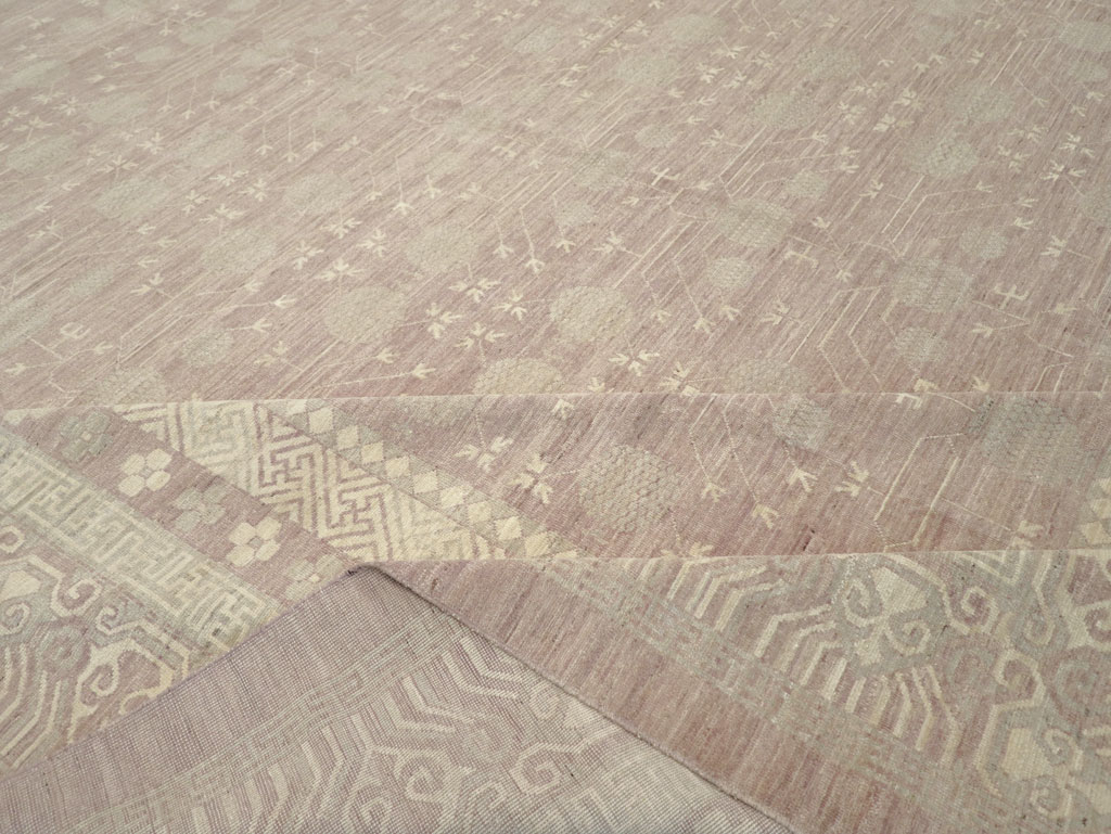 Modern East Turkestan Khotan Oversize Carpet, No.32266 - Gsblank