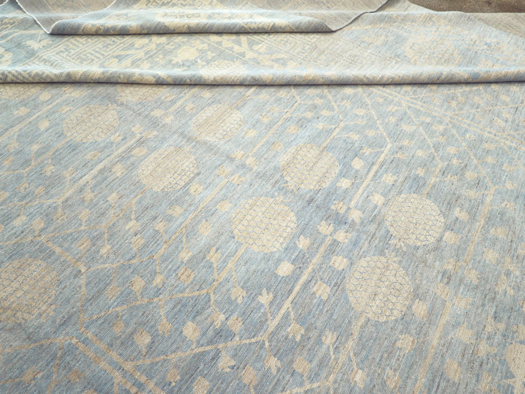 Modern East Turkestan Khotan Oversize Carpet, No.32267 - Gsblank