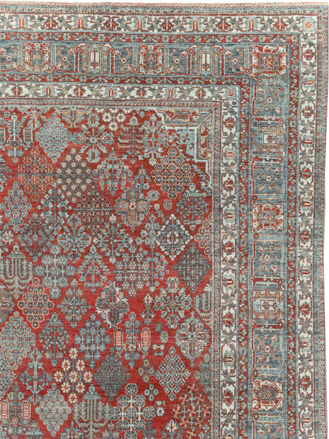 Vintage Persian Joshegan Room Size Carpet, No.32269 - Gsblank