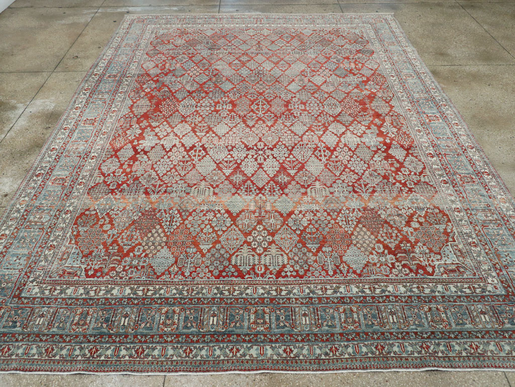 Vintage Persian Joshegan Room Size Carpet, No.32269 - Gsblank