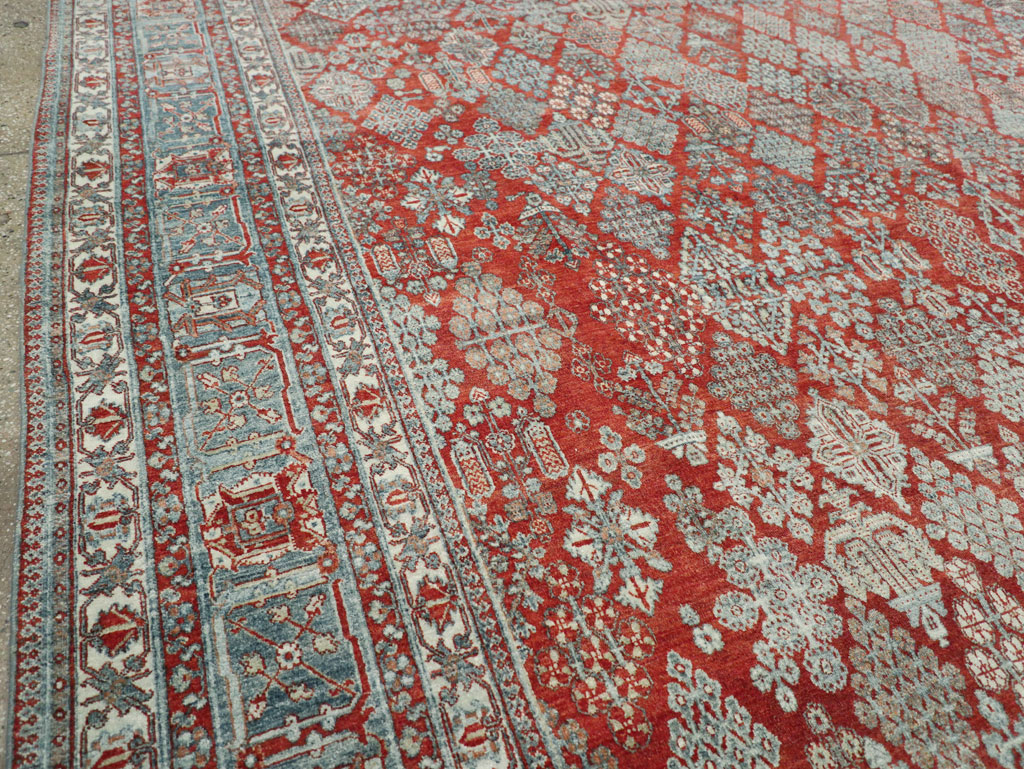 Vintage Persian Joshegan Room Size Carpet, No.32269 - Gsblank