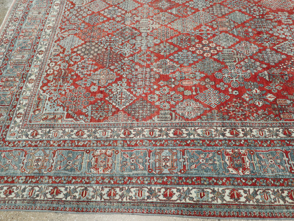 Vintage Persian Joshegan Room Size Carpet, No.32269 - Gsblank