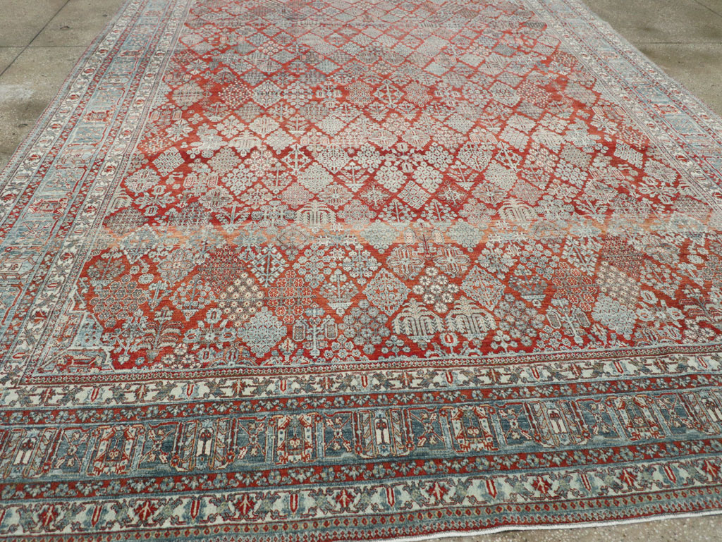 Vintage Persian Joshegan Room Size Carpet, No.32269 - Gsblank