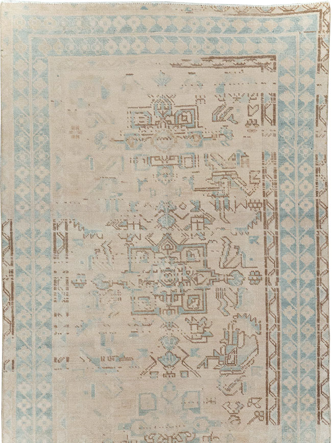 Vintage Persian Heriz Runner, No.32274 - Gsblank