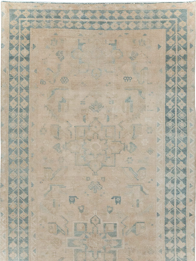 Vintage Persian Heriz Runner, No.32274 - Gsblank