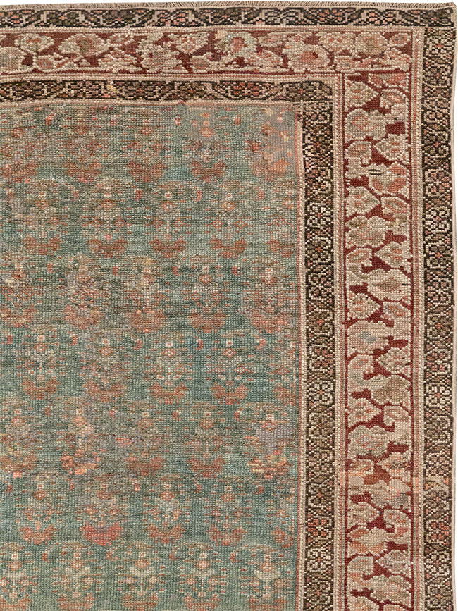 Antique Persian Kurdish Long Runner, No.32275 - Gsblank