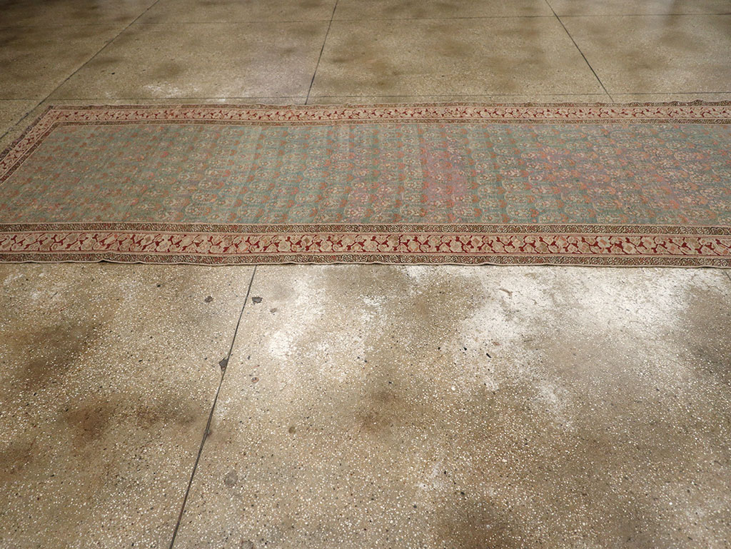 Antique Persian Kurdish Long Runner, No.32275 - Gsblank