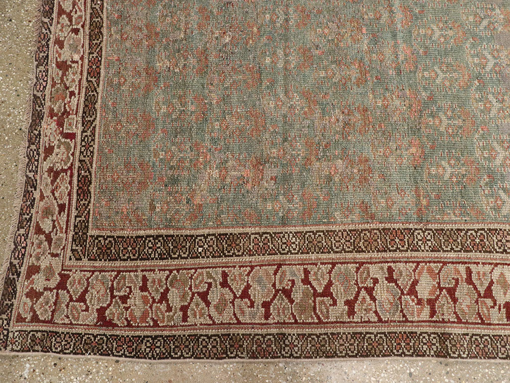 Antique Persian Kurdish Long Runner, No.32275 - Gsblank